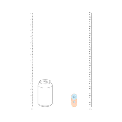 LOVELINE BUDSIE AIRTAPTECH RECHARGEABLE VIBRATOR BLUE