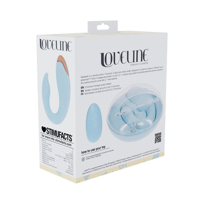 LOVELINE DAYDREAM AIRTAPTECH RECHARGEABLE VIBRATOR BLUE