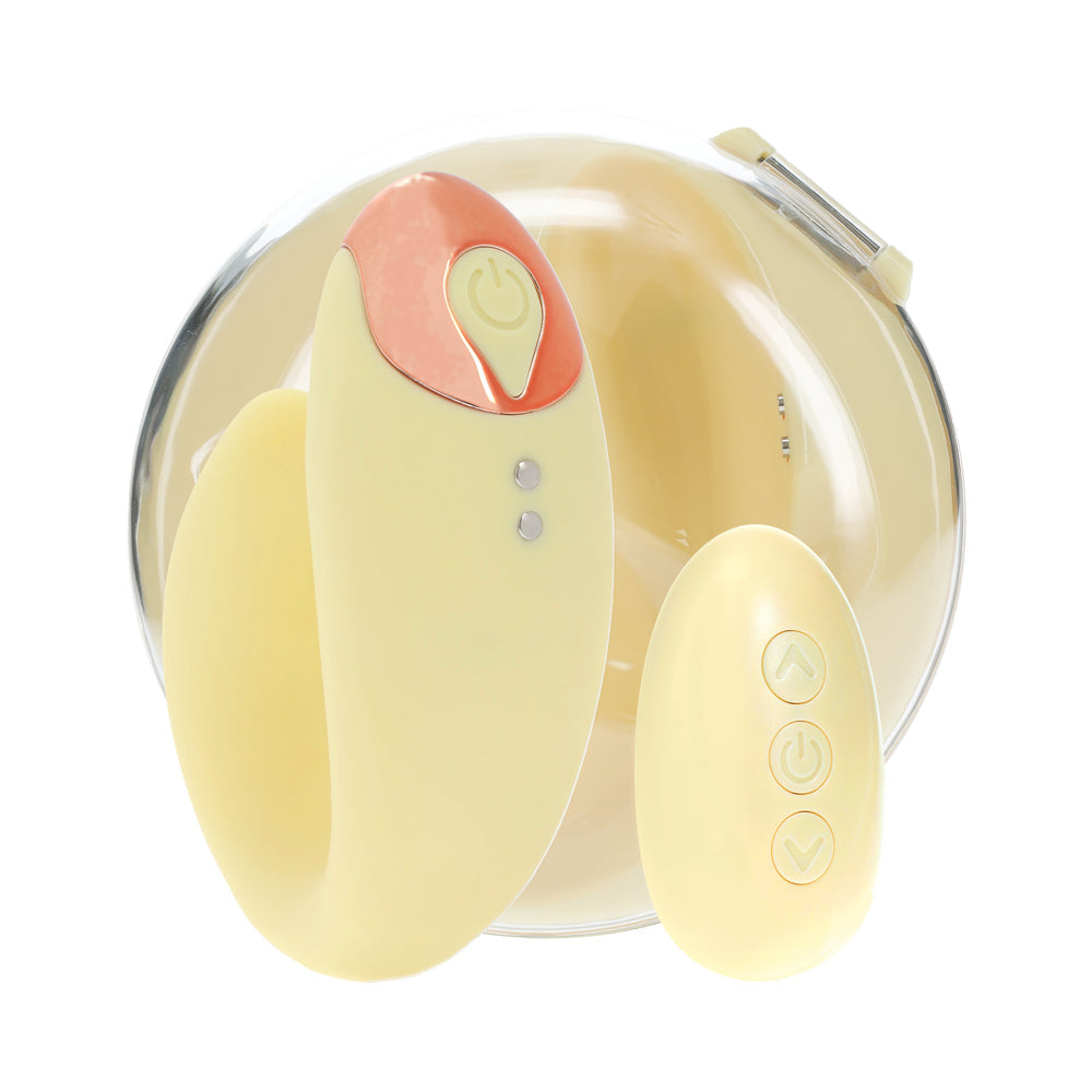 LOVELINE DAYDREAM AIRTAPTECH RECHARGEABLE VIBRATOR YELLOW