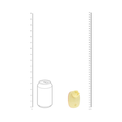 LOVELINE DREAMSICLE AIRTAPTECH RECHARGEABLE VIBRATOR YELLOW