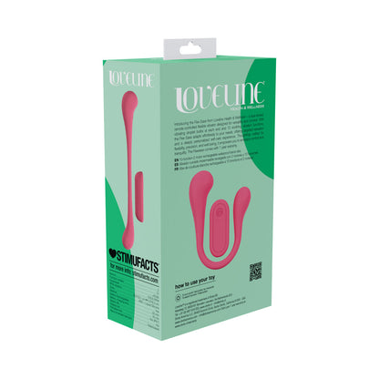 LOVELINE FLEXEASE BEND VIBE LIQUID SILICONE PINK