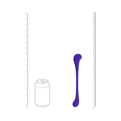 LOVELINE FLEXEASE BEND VIBE LIQUID SILICONE PURPLE