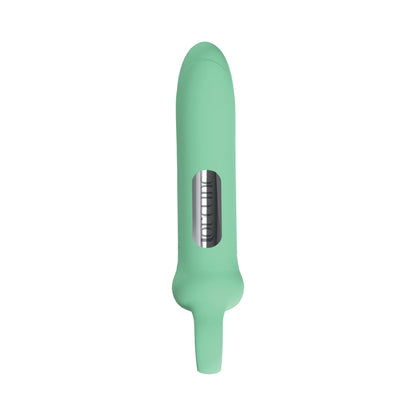 LOVELINE HARMONY LOOP GRIP VIBE LIQUID SILICONE GREEN