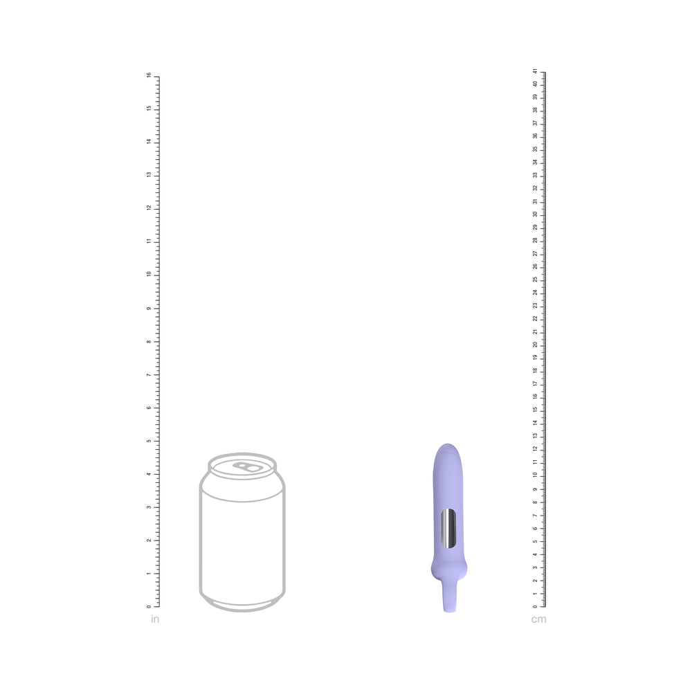 LOVELINE HARMONY LOOP GRIP VIBE LIQUID SILICONE LAVENDER