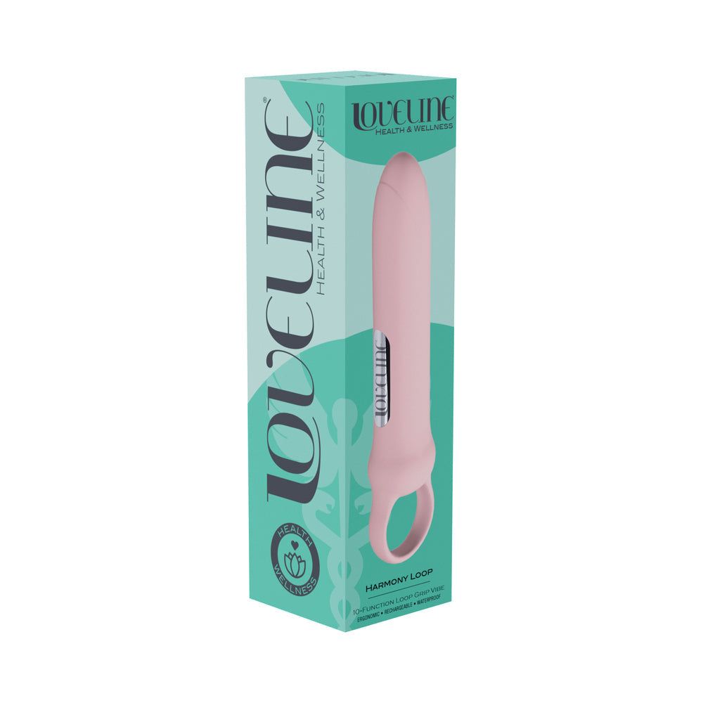 SHOTS - LOVELINE HARMONY LOOP GRIP VIBE LIQUID SILICONE