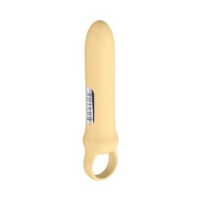 LOVELINE HARMONY LOOP GRIP VIBE LIQUID SILICONE YELLOW