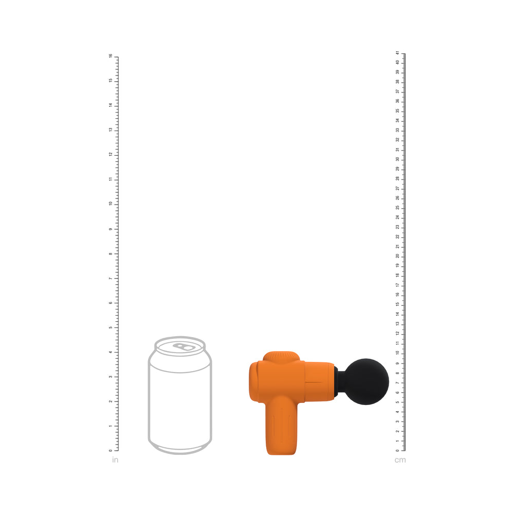 LOVELINE MICROBOOST MASSAGER SILICONE ORANGE