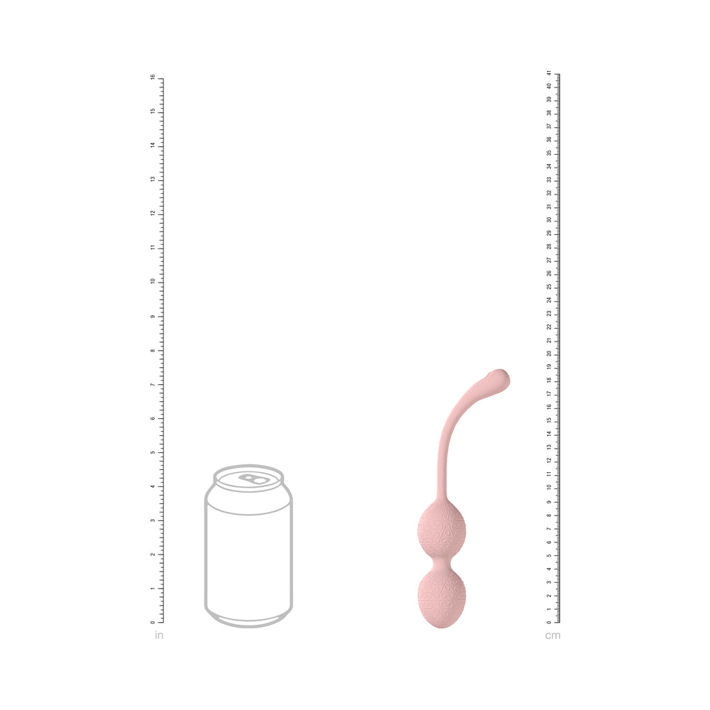 LOVELINE PELVIFIT BEADS KEGEL VIBE WATERPROOF REMOTE PINK