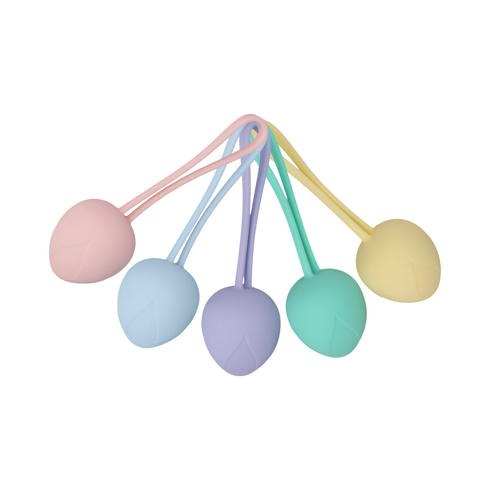 LOVELINE PELVIFIT BERRY KEGEL KIT MULTIWEIGHT WATERPROOF MULTICOLOR