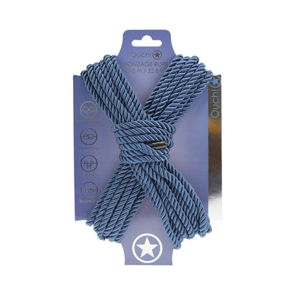 OUCH! BONDAGE ROPE 10 M NYLON NAVY BLUE
