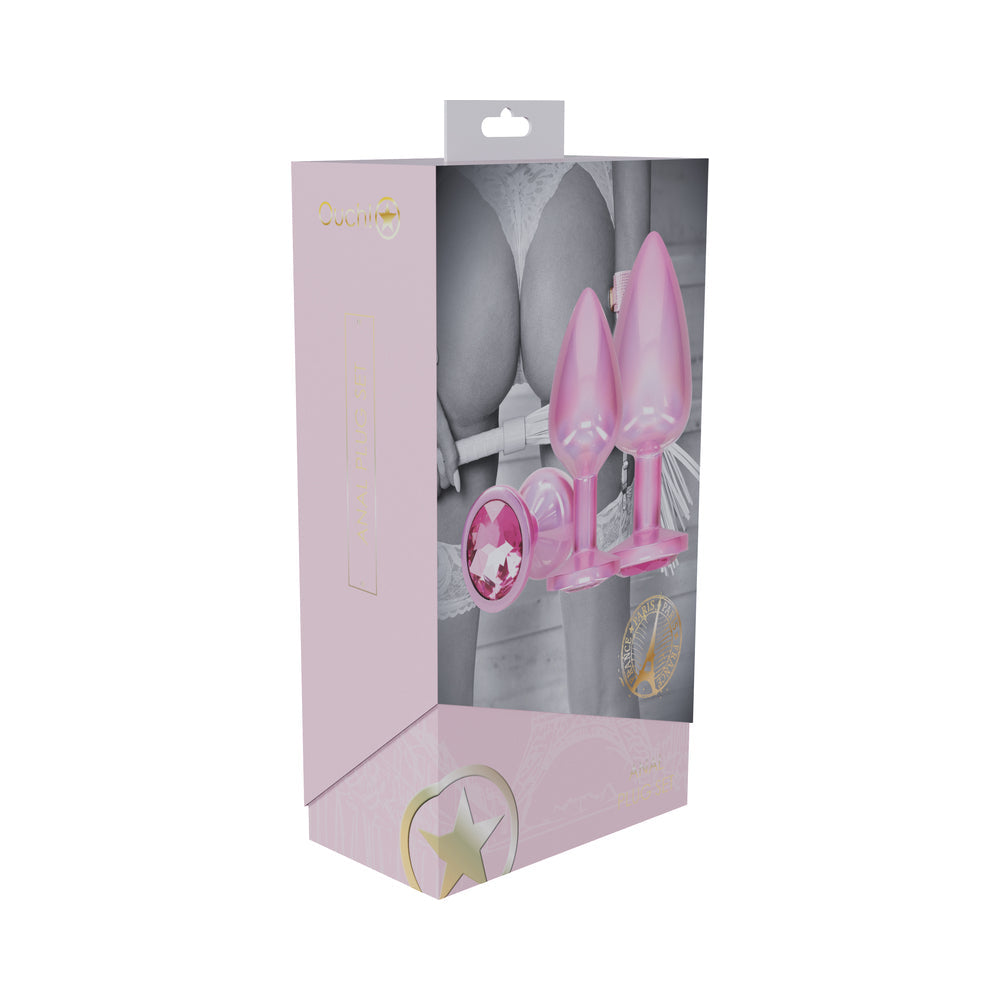 SHOTS - OUCH! INTERNATIONAL PARIS COLLECTION ANAL PLUG SET