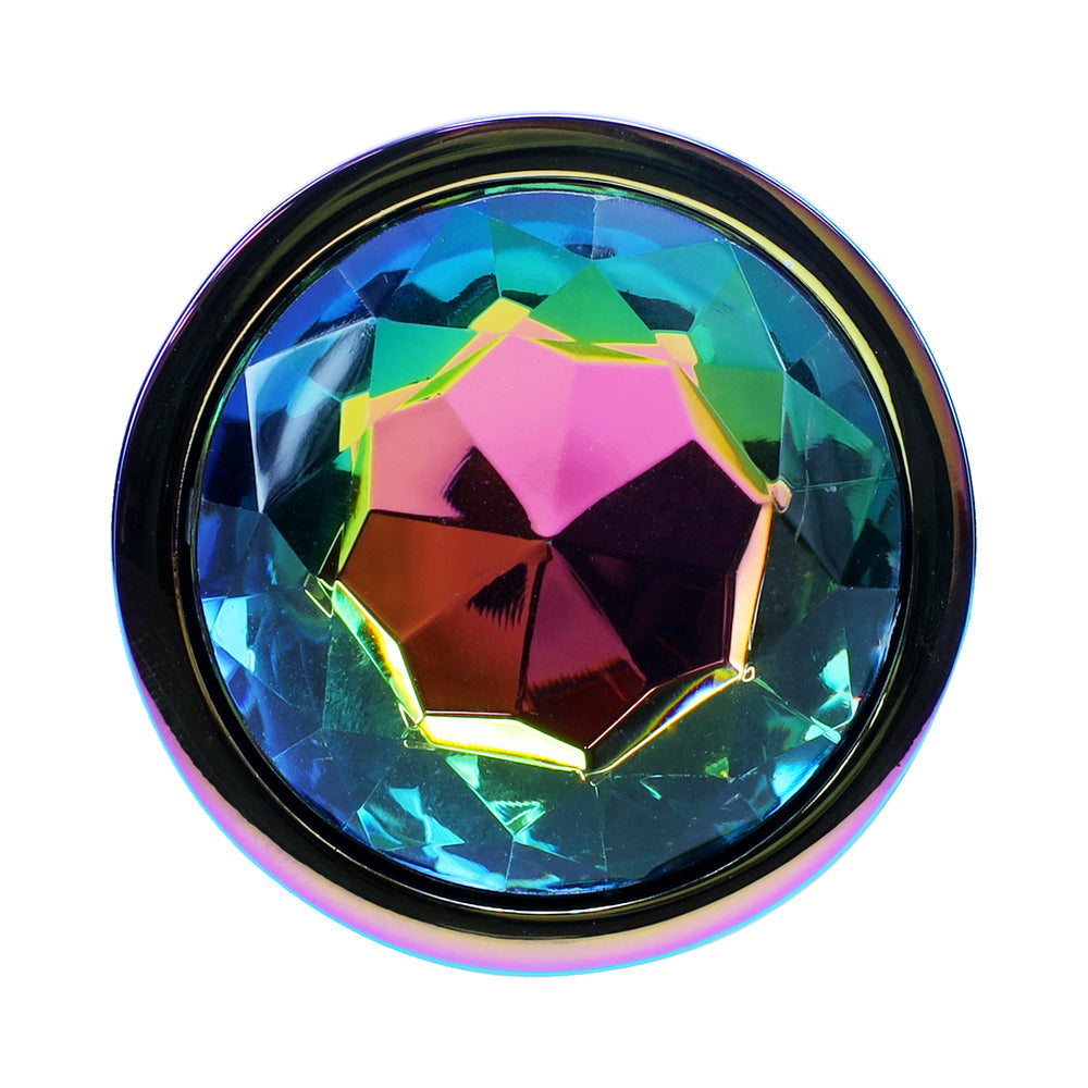 SHOTS - OUCH! INTERNATIONAL VENICE COLLECTION METAL ANAL PLUG SET IRIDESCENT