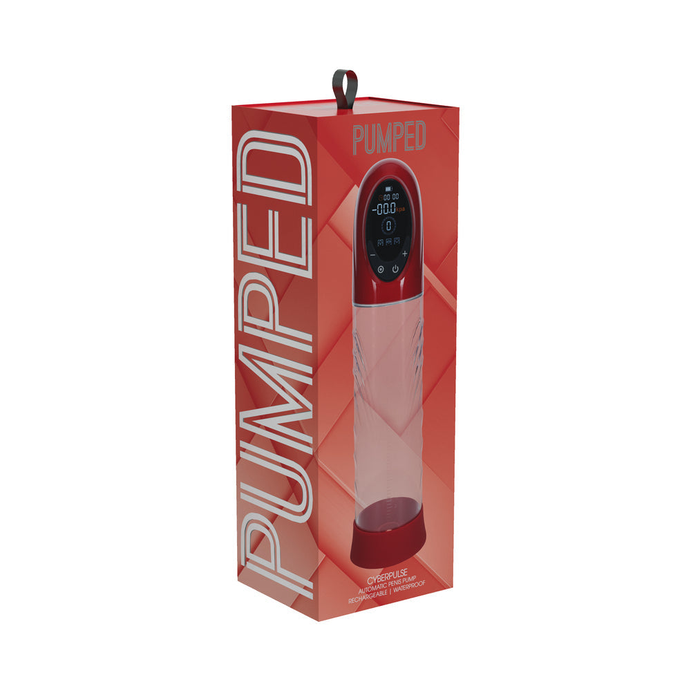 SHOTS - PUMPED CYBERPULSE AUTOMATIC WATERPROOF METALLIC RED