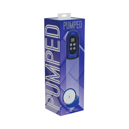 SHOTS - PUMPED ENGAGE AUTOMATIC WATERPROOF METALLIC BLUE