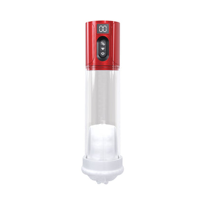 PUMPED HYPERLIFT MASTURBATOR SUCTION METALLIC RED