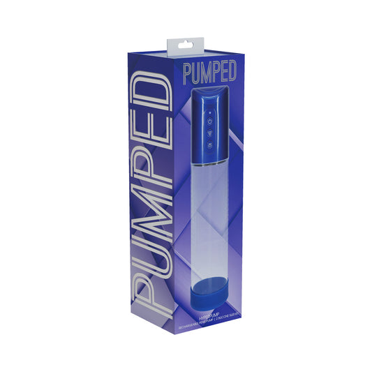 SHOTS - PUMPED HYPERPUMP AUTOMATIC METALLIC BLUE