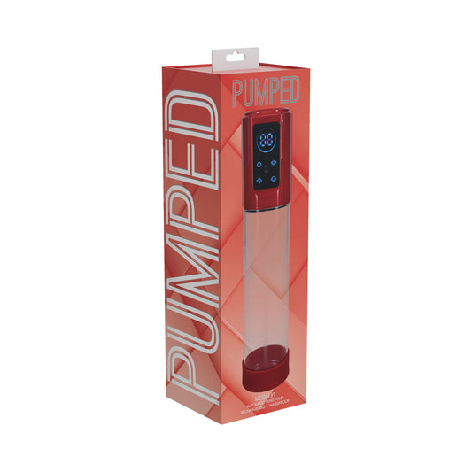 SHOTS - PUMPED MEGALIFT AUTOMATIC WATERPROOF METALLIC RED