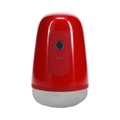 Vibrobator Masturbator Negative Pressure Suction Vibration Metallic Red