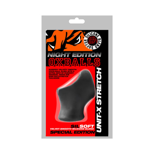OXBALLS UNIT-X STRETCH TUG-DOWN BALLSTRETCH COCKSLING SPECIAL EDITION NIGHT