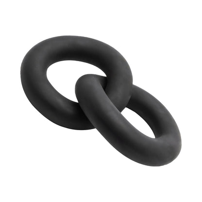 OXBALLS SHACKLE DOUBLE LINK''D COCK/BALL RINGS SPECIAL EDITION NIGHT