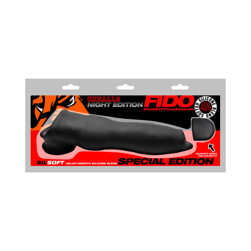 OXBALLS FIDO VELVET-SMOOTH BEAST COCKSHEATH SPECIAL EDITION NIGHT