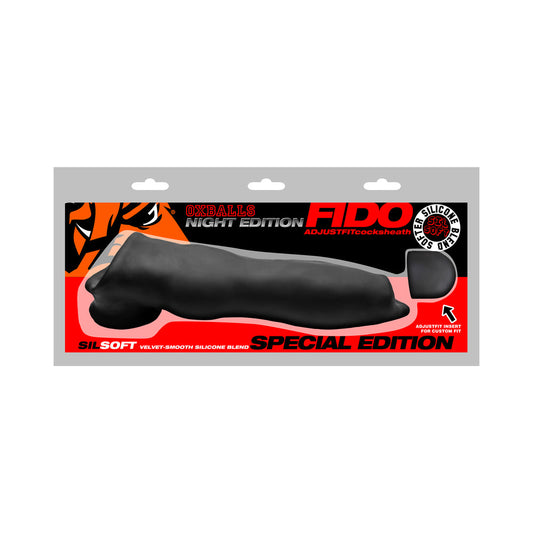 OXBALLS FIDO VELVET-SMOOTH BEAST COCKSHEATH SPECIAL EDITION NIGHT