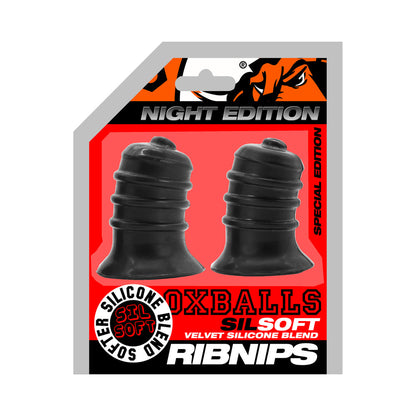 OXBALLS - RIBNIPS CURVED SPRINGY-RIBBED NIPSUCKERS SPECIAL EDITION NIGHT