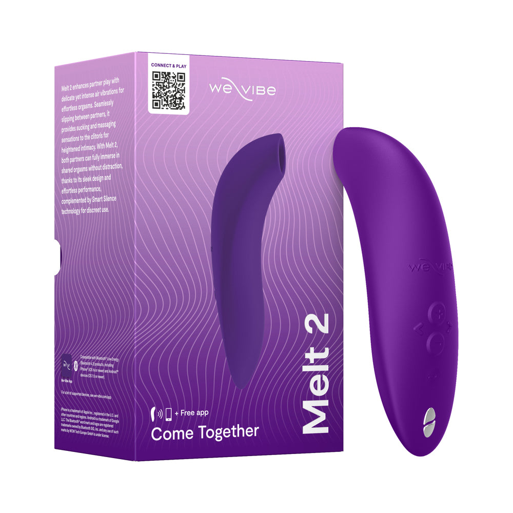 WE-VIBE MELT 2 PLEASURE AIR CLIT STIM PURPLE