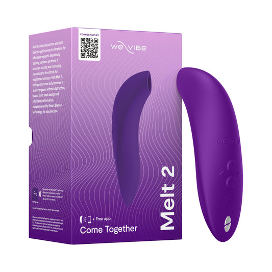 WE-VIBE -  MELT 2 PLEASURE AIR CLIT STIM PURPLE