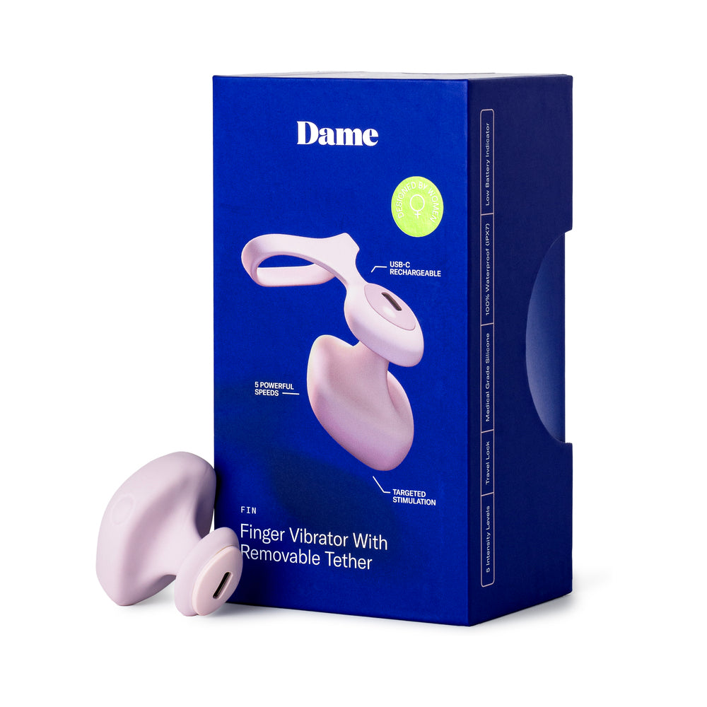 DAME - FIN 2.0 FINGER VIBRATOR QUARTZ