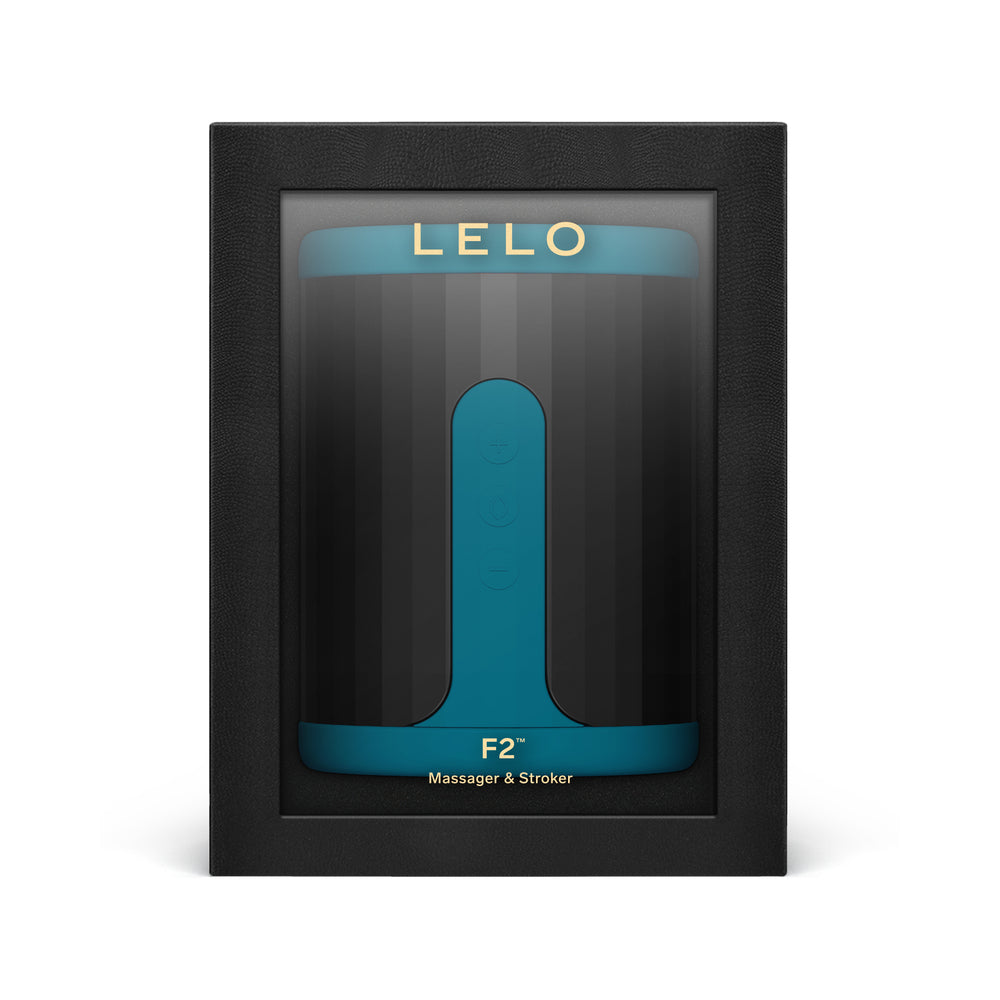 LELO F2S MASSAGER & STROKER TEAL