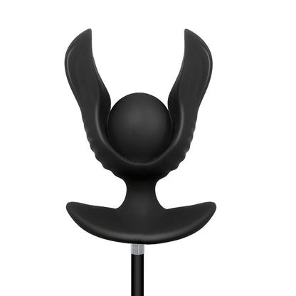 ATOMIC VIBRATING INFLATABLE PLUG BLACK