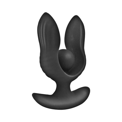 ATOMIC VIBRATING INFLATABLE PLUG BLACK