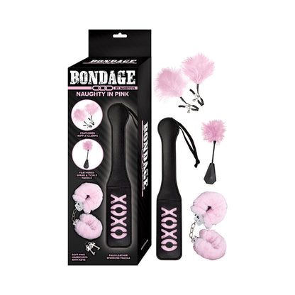 NASSTOYS - BONDAGE BY NASSTOYS NAUGHTY IN PINK BLACK/PINK
