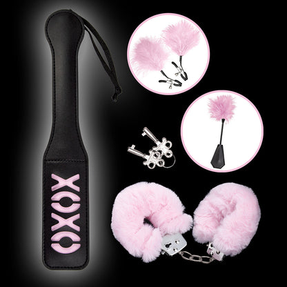 BONDAGE BY NASSTOYS NAUGHTY IN PINK BLACK/PINK