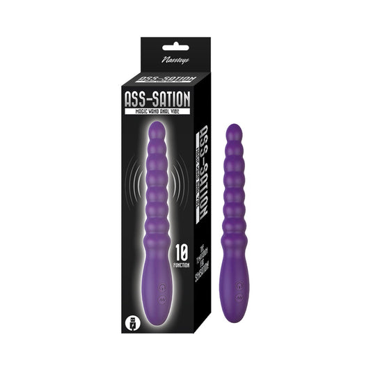 NASSTOYS - ASS-SATION MAGIC WAND ANAL VIBE PURPLE