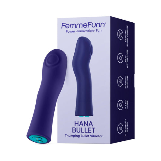 FEMMEFUNN HANA THUMPING BULLET DARK PURPLE