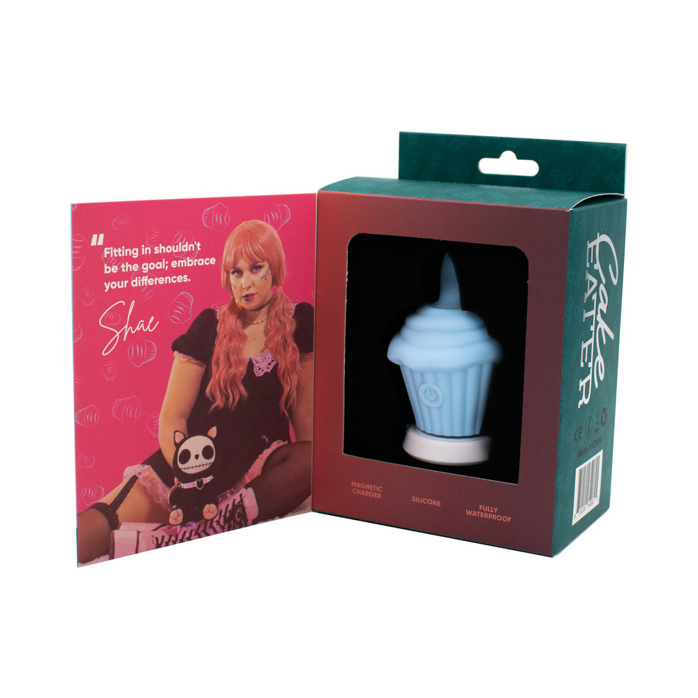 CAKE EATER CLIT FLICKER STIMULATOR BLUE
