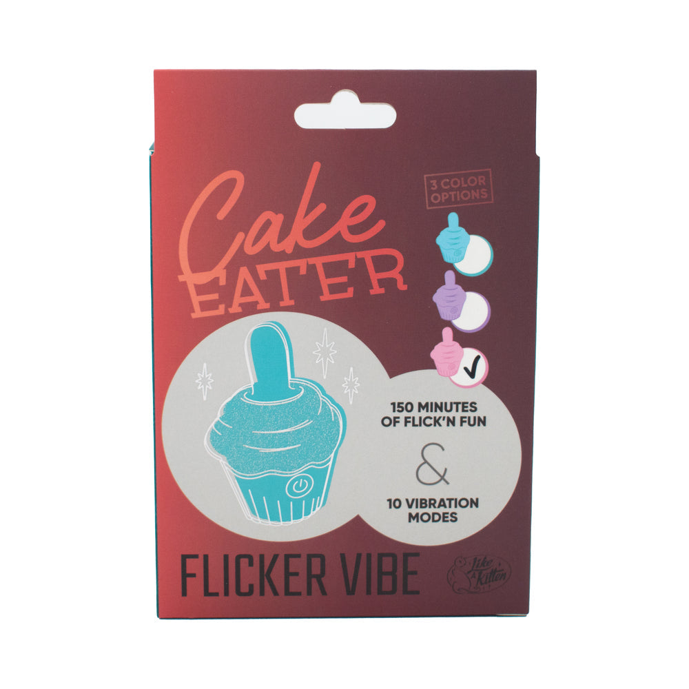 CAKE EATER CLIT FLICKER STIMULATOR BLUE