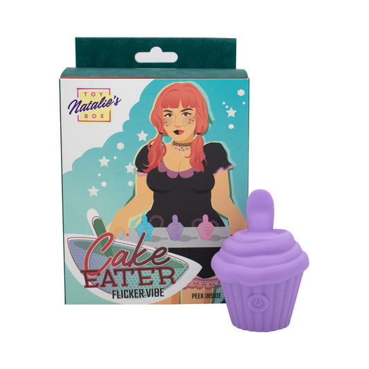 CAKE EATER CLIT FLICKER STIMULATOR PURPLE