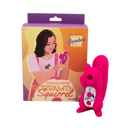 LIKE A KITTEN - SCREAMING SQUIRREL AIR PULSE & G-SPOT VIBRATOR