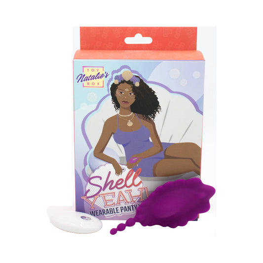SHELL YEAH! REMOTE CONTROLLED WEARABLE PANTY VIBRATOR