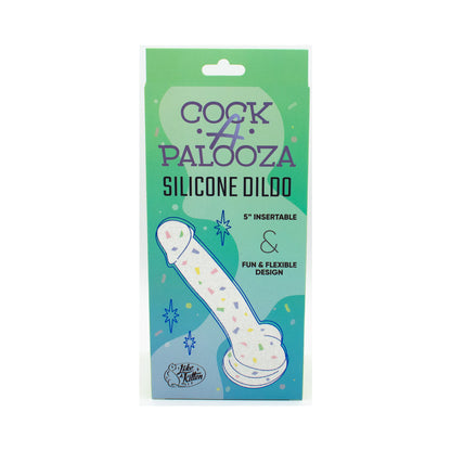 COCK-A-PALOOZA CONFETTI SILICONE DILDO