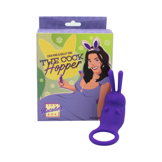 THE COCK HOPPER COCK RING & BULLET VIBRATOR