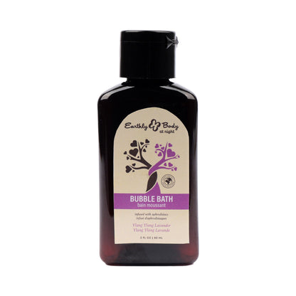 EARTHLY BODY - AT NIGHT APHRODISIAC BUBBLE BATH YLANG YLANG LAVENDER 2 OZ.
