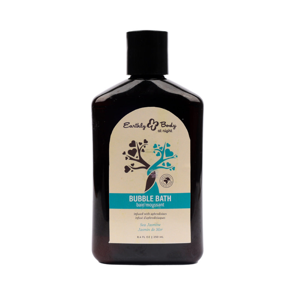 EARTHLY BODY AT NIGHT APHRODISIAC BUBBLE BATH SEA JASMINE 8.4 OZ.