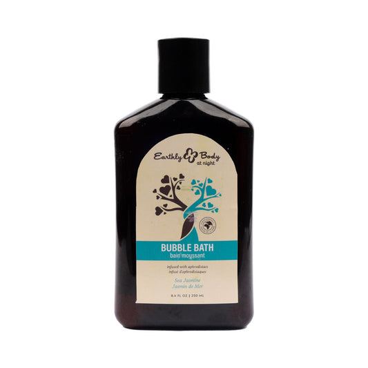 EARTHLY BODY AT NIGHT APHRODISIAC BUBBLE BATH SEA JASMINE 8.4 OZ.