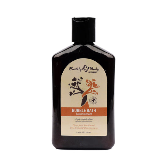 EARTHLY BODY - AT NIGHT APHRODISIAC BUBBLE BATH GRAPEFRUIT SANDALWOOD 8.4 OZ.