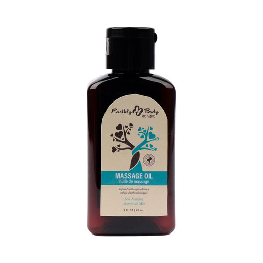 EARTHLY BODY - AT NIGHT APHRODISIAC MASSAGE OIL SEA JASMINE 2 OZ.