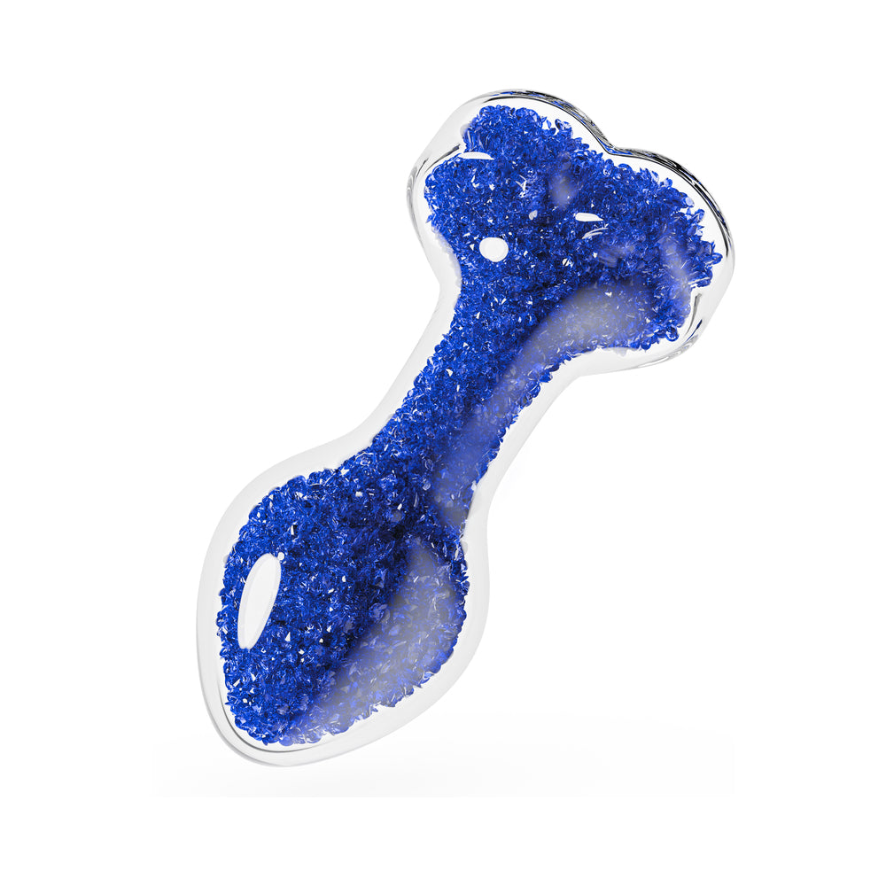 OH MY GEM PRESTIGE GLASS ANAL PLUG BLUE